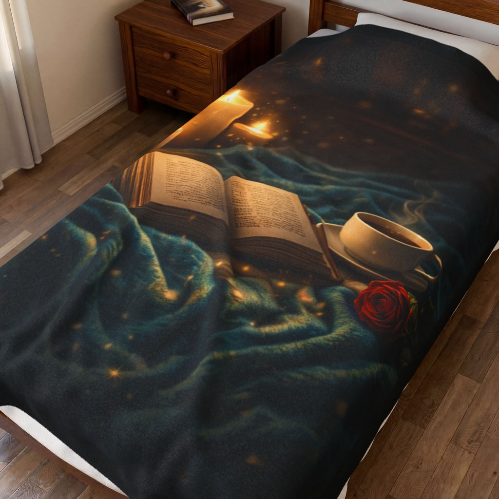 Cozy Reading Throw for Book Lovers
