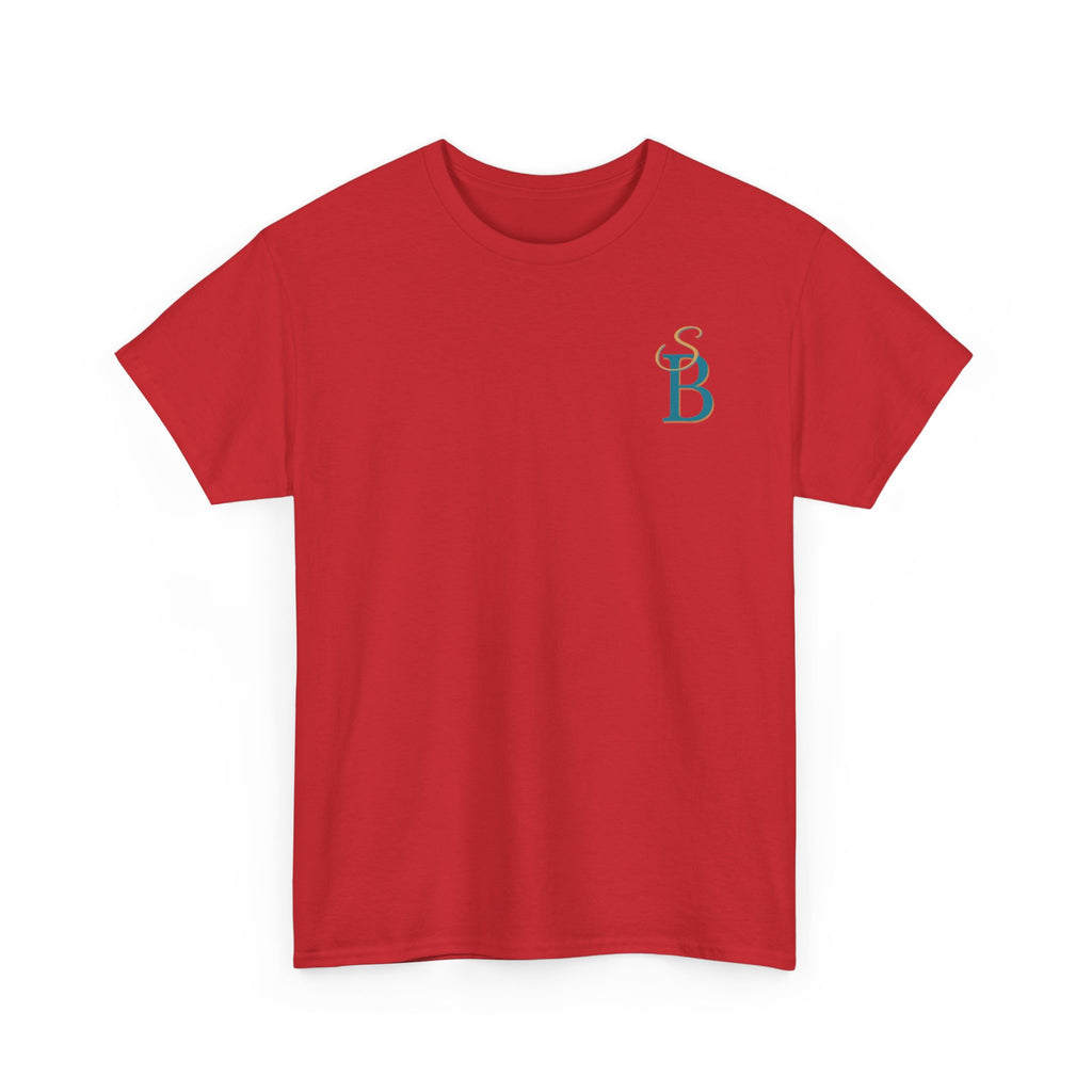 Slow Burn Tee — "Slow Burn Ruins Me Slowly" Minimal Chest Monogram T‑Shirt