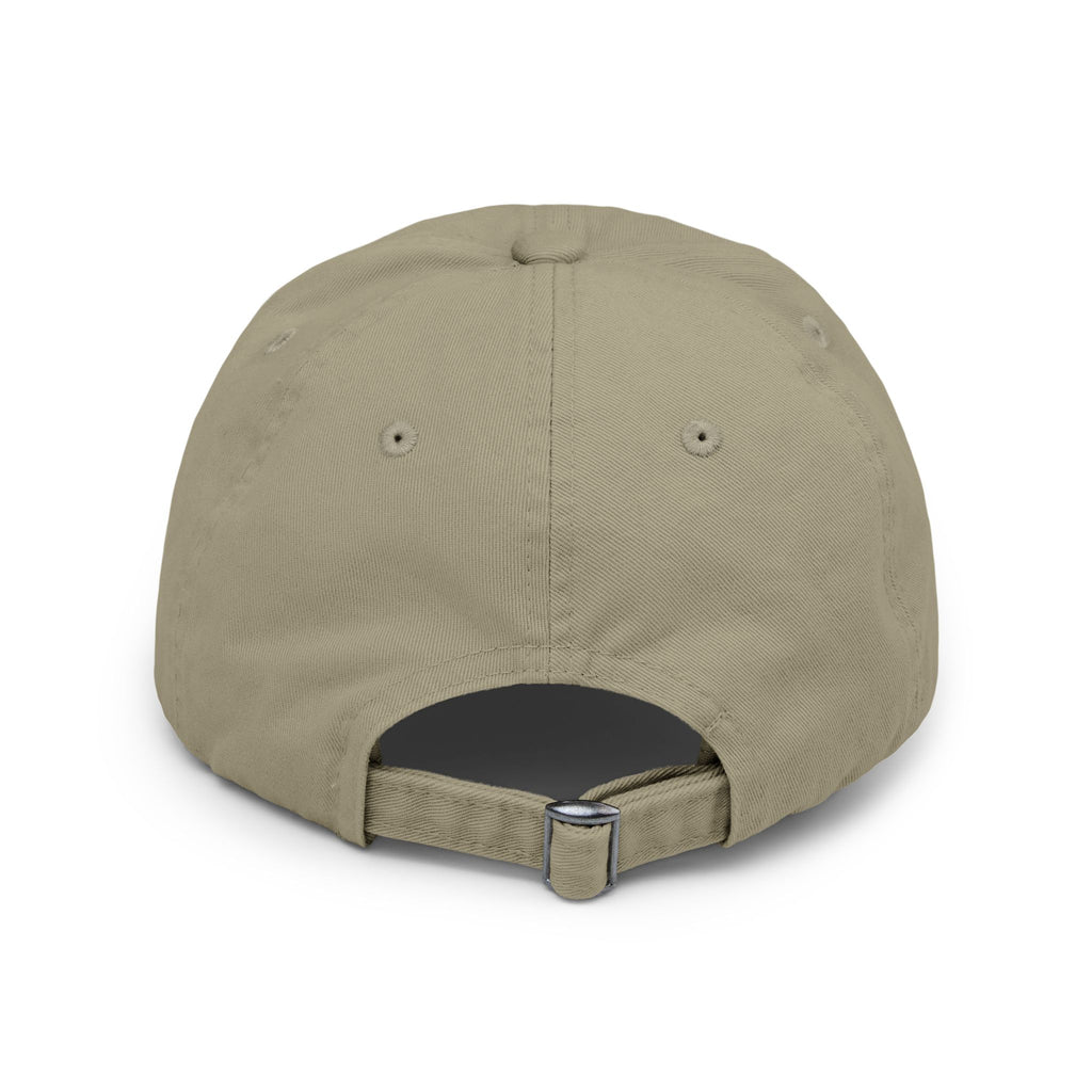 Distressed Cap with 'FL — Forbidden Love' Monogram