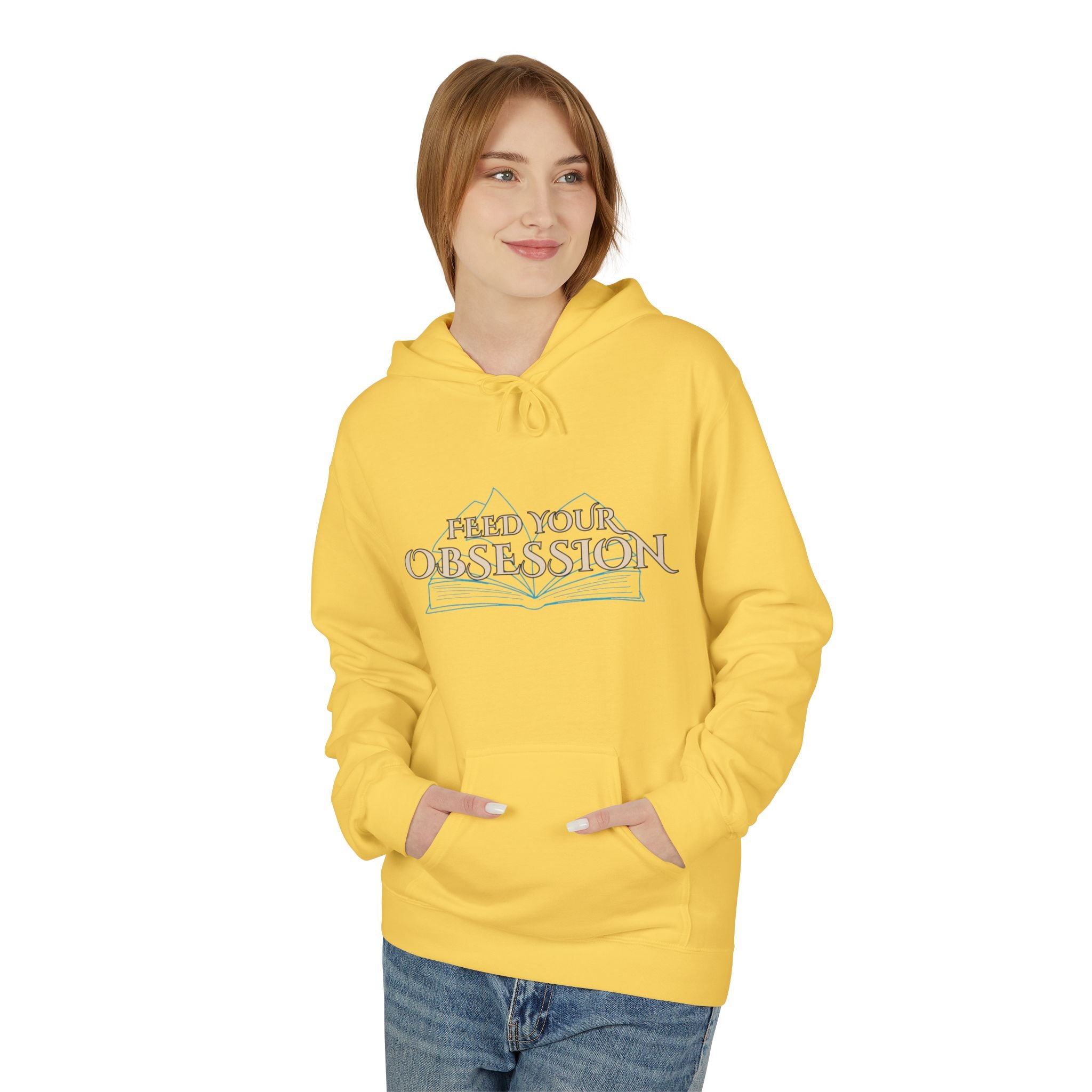 Hoodie Feed Your Obsession/ Just One More Chapter