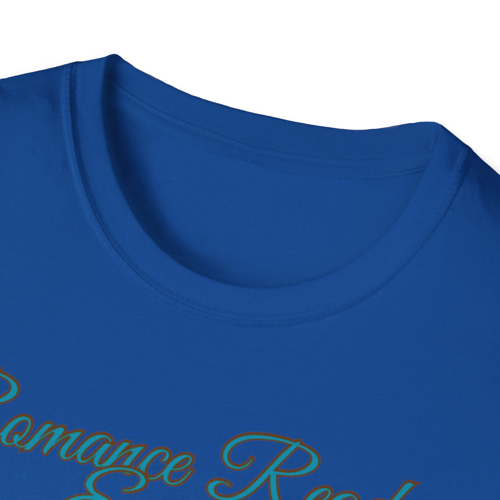 Romance Reader Energy T-Shirt (Teal text)